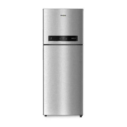 Whirlpool Intellifresh 431L 2 Star Platina Frost Free Double-Door Refrigerator