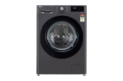 LG 8Kg Front Load Washing Machine, AI Direct Drive™, Middle Black FHP1208Z3M