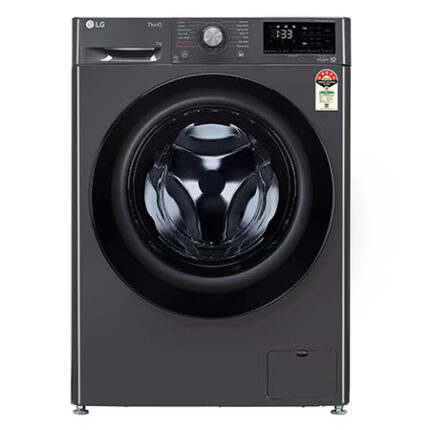LG 8Kg Front Load Washing Machine, AI Direct Drive™, Steam, Wifi, Middle Black FHP1208Z5M