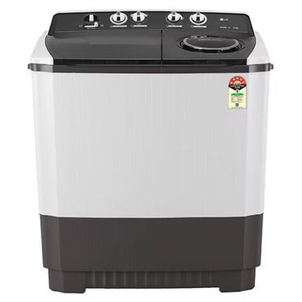 LG 9.5Kg Semi Automatic Top Load Washing Machine, Roller Jet Pulsator + Soak, Dark Gray P955ASGAZ