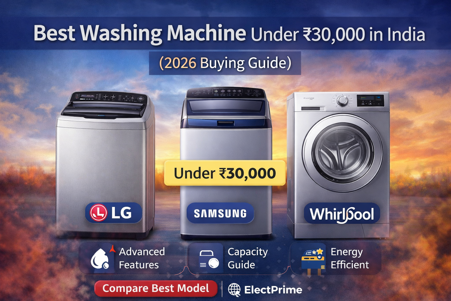Best Washing Machine Under ₹30,000