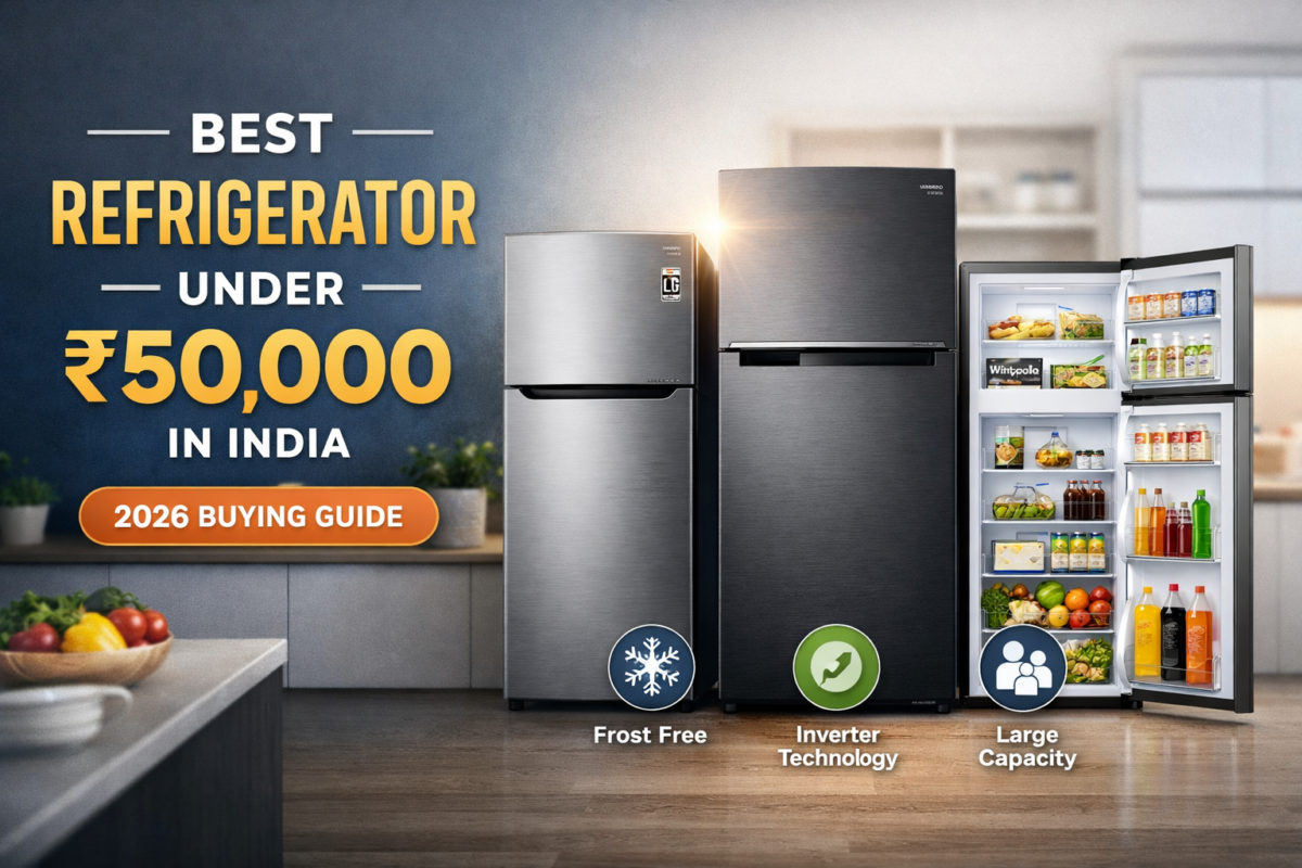 Best Refrigerator Under ₹50,000 in India